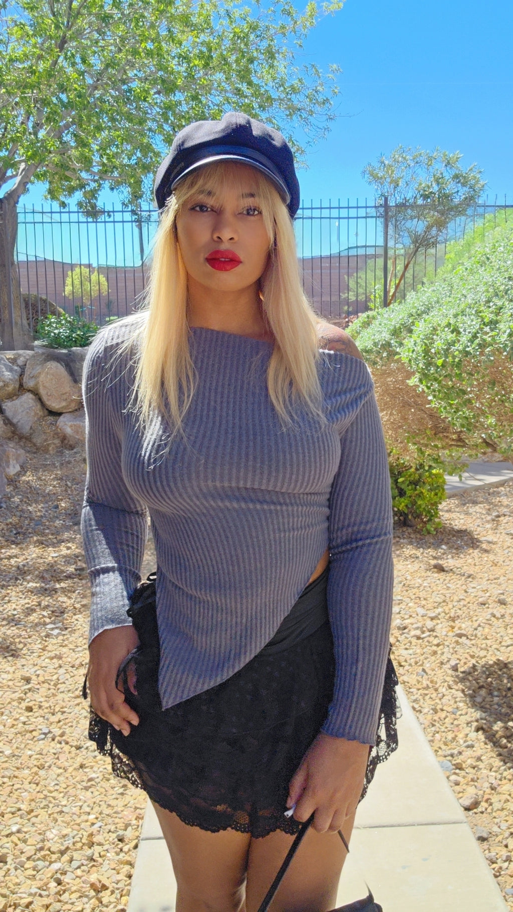 The One Shoulder Statement Top