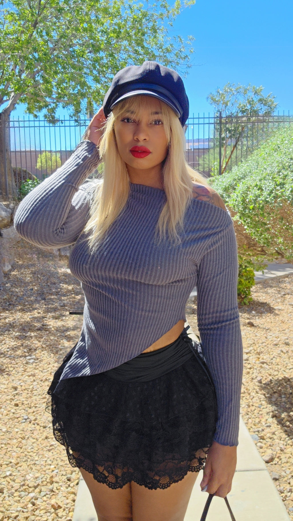 The One Shoulder Statement Top