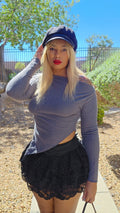 The One Shoulder Statement Top